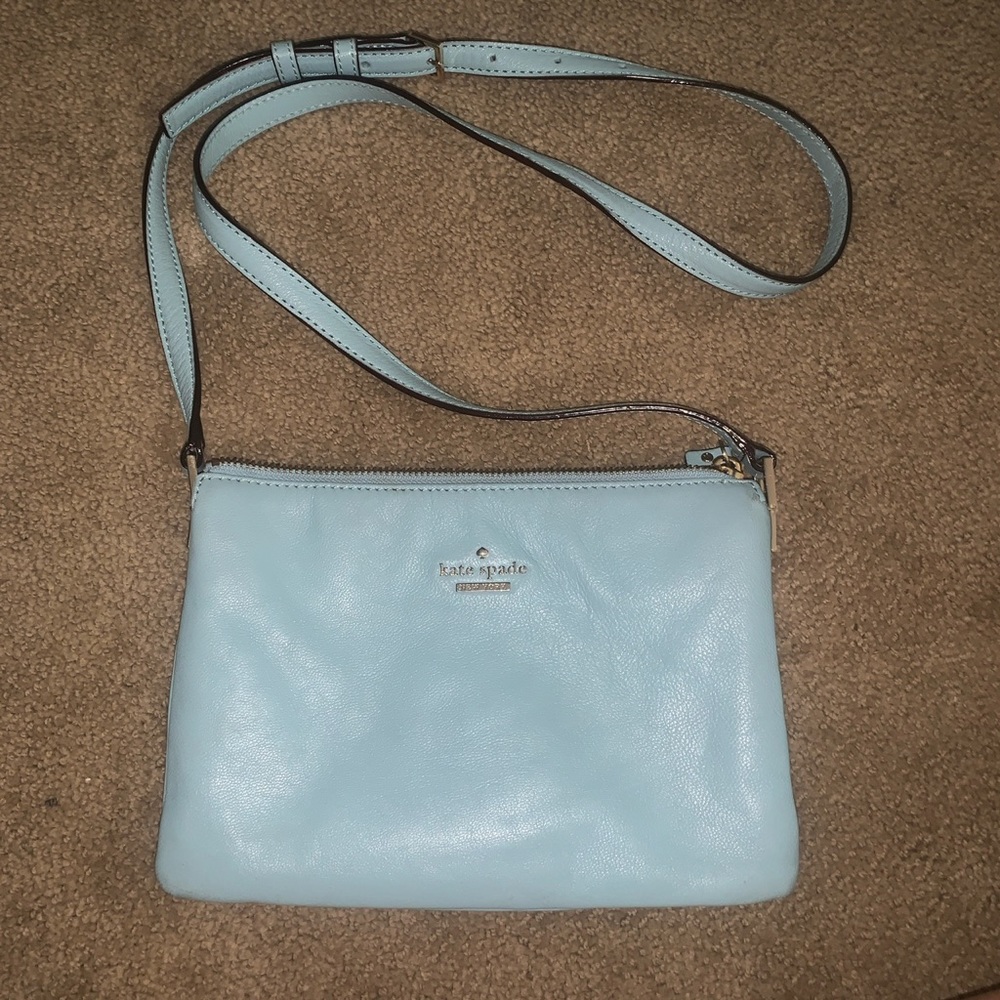 Light blue kate spade crossbody